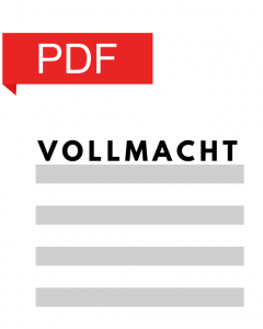 Vollmacht download